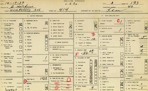 WPA household census for 414 S HUMPHREYS