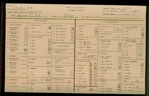 WPA household census for 834 W 41ST ST, Los Angeles County