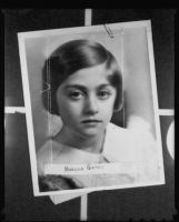 Marilyn Gates, child prodigy, Los Angeles, 1936
