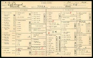 WPA household census for 2723A GLOSSELL ST, Los Angeles