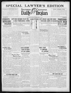 Daily Trojan, Vol. 19, No. 89, March 01, 1928