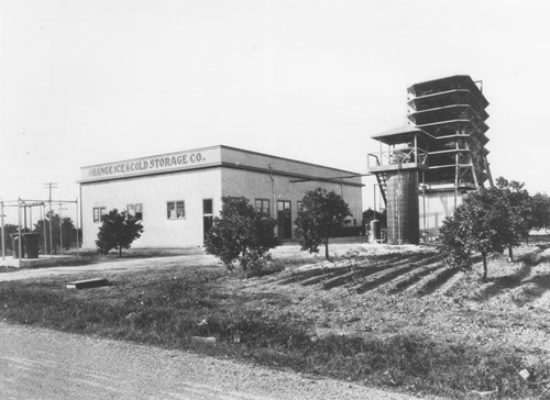 Orange Ice & Cold Storage Company plant, Orange, California, 1923