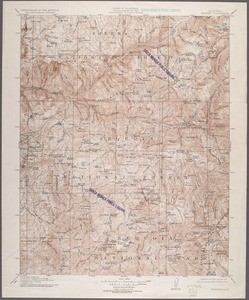 California. Tehipite quadrangle (30'), 1905 (1929)