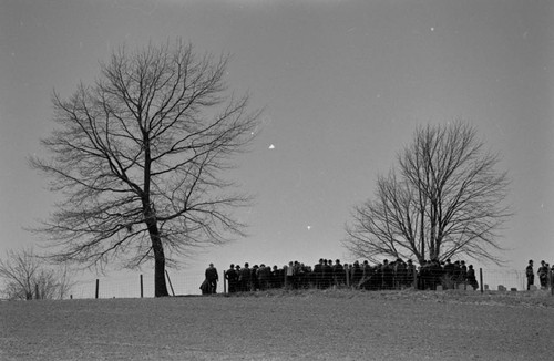 Amish funeral, Lancaster County, 1974