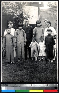 Bishop Song and family, Sichuan, China, ca.1930-1940