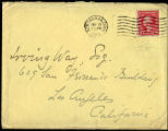 Envelope from Carman's letter to Way, 1916 September 21