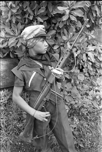 Sandinista woman, Nicaragua, 1979