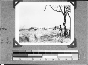 Preparations for a new building, Nyasa, Tanzania, ca.1935