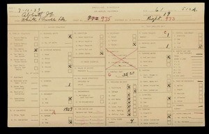WPA household census for 975 WHITE KNOLL DRIVE, Los Angeles