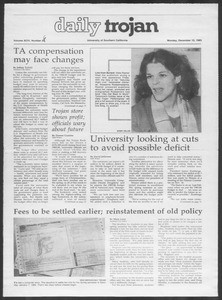 Daily Trojan, Vol. 94, No. 66, December 12, 1983