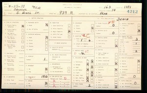 WPA household census for 939 S BIXEL ST, Los Angeles