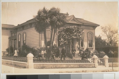 Oakland residence, 1880's