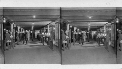 Subway station at 157 St. and Broadway "Interborough Rapid Transit, New York City."