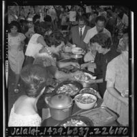 Sampaguita Women's Circle Salo-Salo fundraising event in Los Angeles, Calif., 1964