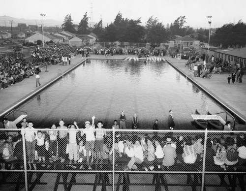 1948 - California Swimming Stadium at Verdugo Park Opening Day