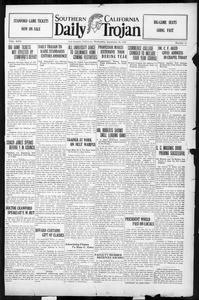Daily Trojan, Vol. 17, No. 11, September 30, 1925