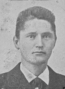 Missionary John August Vyff, born 10.08.1870. Sent out 1896 to Dandong. Dead and buried 1932 in