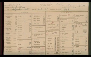 WPA household census for 817 ALPINE, Los Angeles