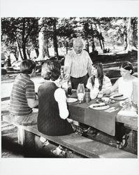 Picknicking at Howarth Park, Santa Rosa, California, 1970