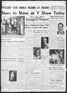 Daily Trojan, Vol. 41, No. 136, May 15, 1950