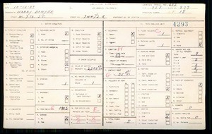 WPA household census for 744 1/2 W 9TH ST, Los Angeles County