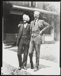 Dr. Joseph Shaw with Luther Burbank