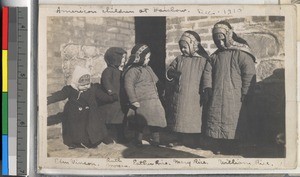 American missionary children, Haizhou, Jiangsu, China, ca.1910