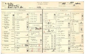 WPA household census for 689 EAST 115TH STREET, Los Angeles County