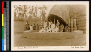 Rwandan royal court, Rwanda, ca.1920-1940