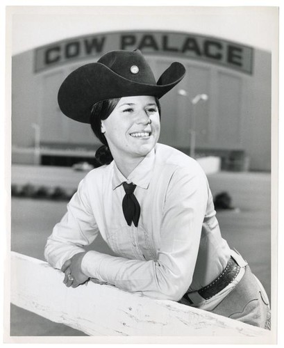 Portrait of cowgirl Patty Burner