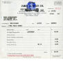 Invoice from James G. Wiley Co., Los Angeles (Calif.) to Bruce Herschensohn, Los Angeles (Calif.), April 7, 1964