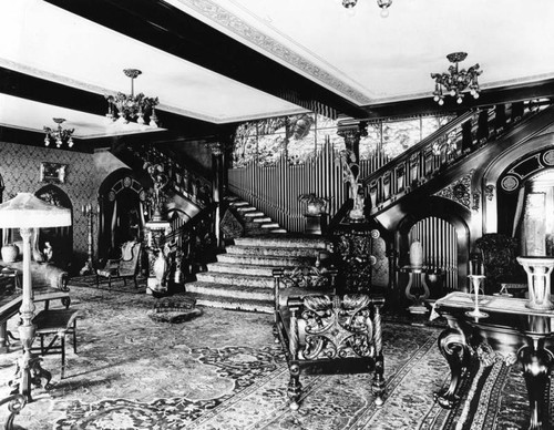 Staircase in John Haggarty's "Castle"