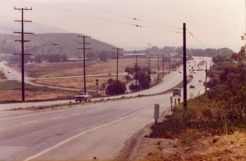 Pacific Coast Highway intersection with Webb Way, 1974