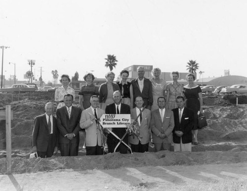 Groundbreaking at Panorama City Branch Library