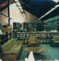 Mill Valley Public Library recarpeting project, 1987
