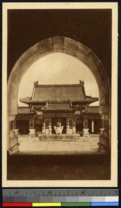 Emperor's Tomb, China, ca.1920-1940