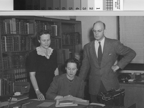 Eleanor Wilson, Mila De Laveaga, and Ben Evans at Kern County Library
