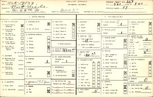 WPA household census for 2005 W 68TH ST, Los Angeles County