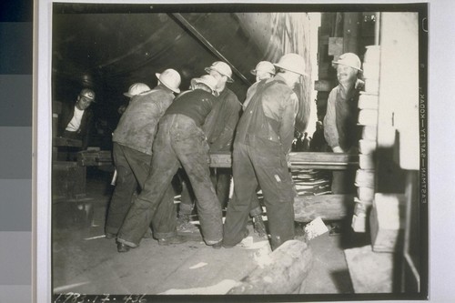 Yard workers. March 5, 1942