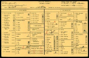 WPA household census for 158½ West 82nd Street, Los Angeles County