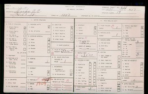 WPA household census for 1051 W 50TH STREET, Los Angeles County