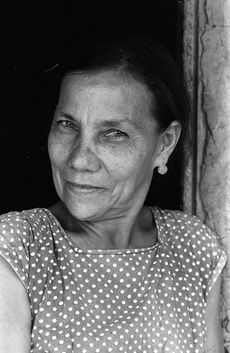 Portrait of a woman, La Chamba, Colombia, 1975