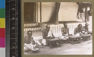Tamil jewellers at work, Sri Lanka, s.d
