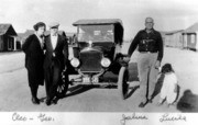 Shades of Kern County, Taft - New Car