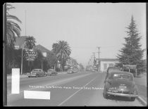 "Entering Los Gatos from Santa Cruz Highway"