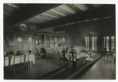 Interior of the lodge at Pine Hills