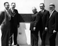 1962 - Burbank City Council at DeBell Golf Course Clubhouse