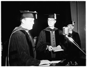 Kefauver gets Doctor of Laws at Pepperdine College, 1951