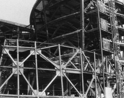 Construction of Walt Disney Concert Hall