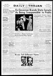 Daily Trojan, Vol. 52, No. 24, October 20, 1960